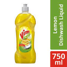 VIM LEMONS YELLOW LIQUID 750ml                  